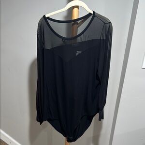 ✨NWT✨ Lane Bryant mesh clasp body suit